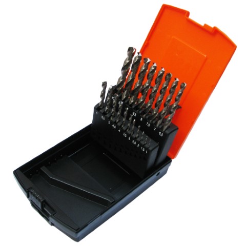 SP - DRILL BIT SET 25PCE HSS METRIC 1MM - 13MM 